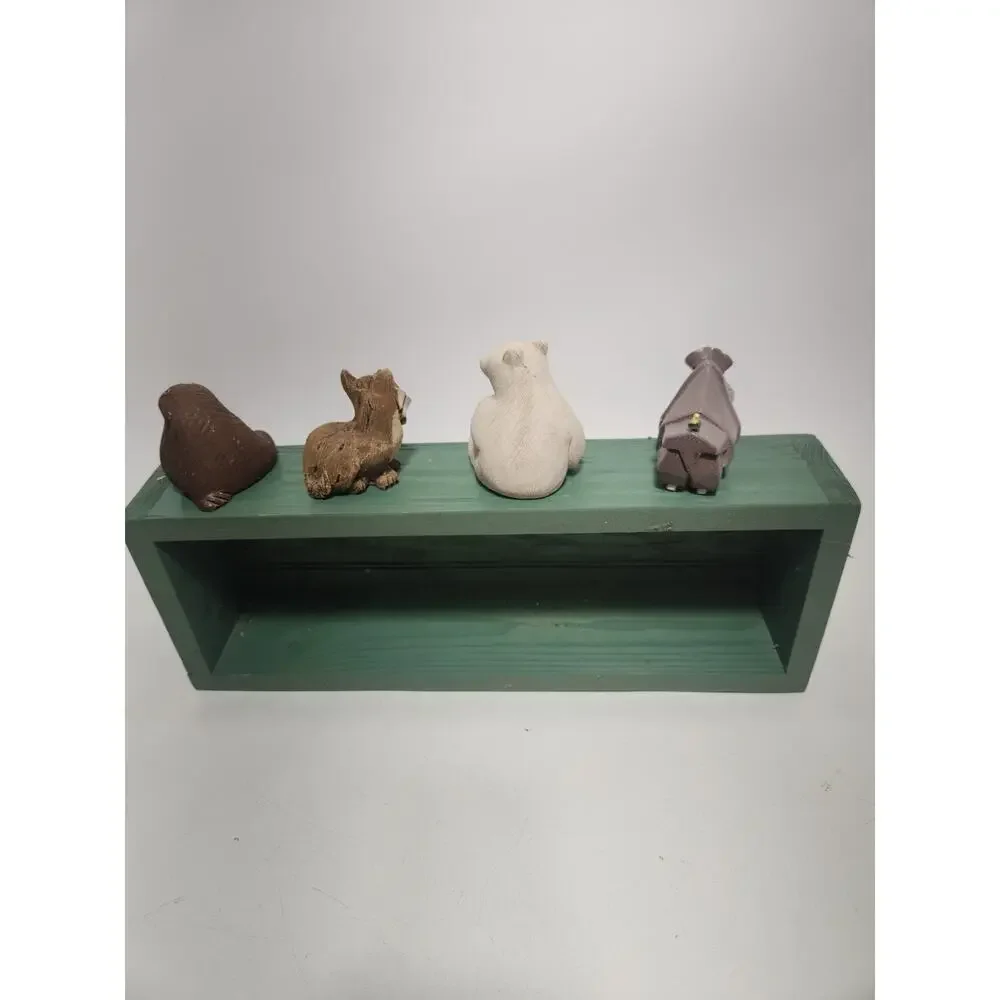 Lot of 4 Vintage Wildlife Animal Figurines